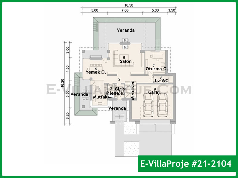 Ev Villa Proje #21 - 2104 Thumbnail 2