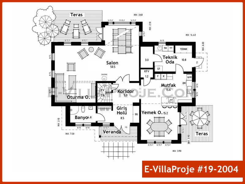 Ev Villa Proje #19 - 2004 Thumbnail 2