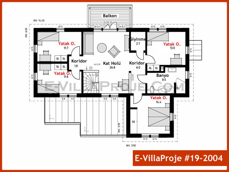 Ev Villa Proje #19 - 2004 Thumbnail 3