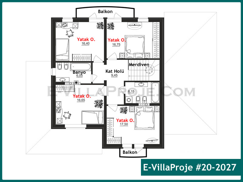 Ev Villa Proje #20 - 2027 Thumbnail 3