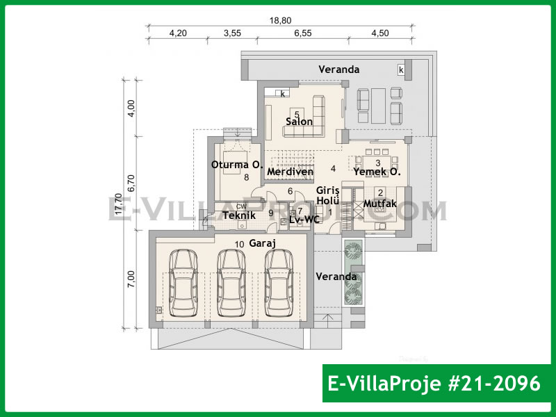 Ev Villa Proje #21 - 2096 Thumbnail 2