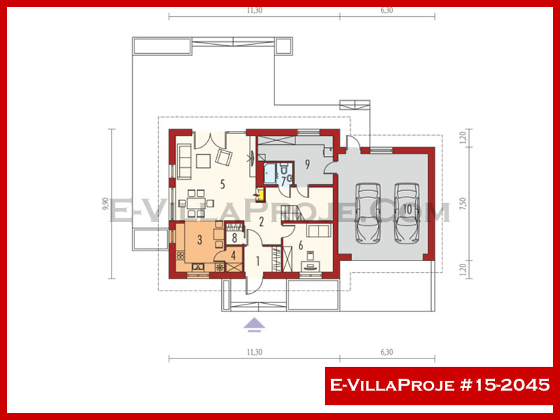 Ev Villa Proje #15 - 2045 Thumbnail 2