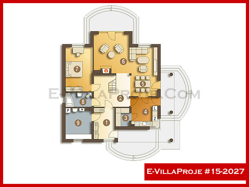 Ev Villa Proje #15 - 2027 Thumbnail 2