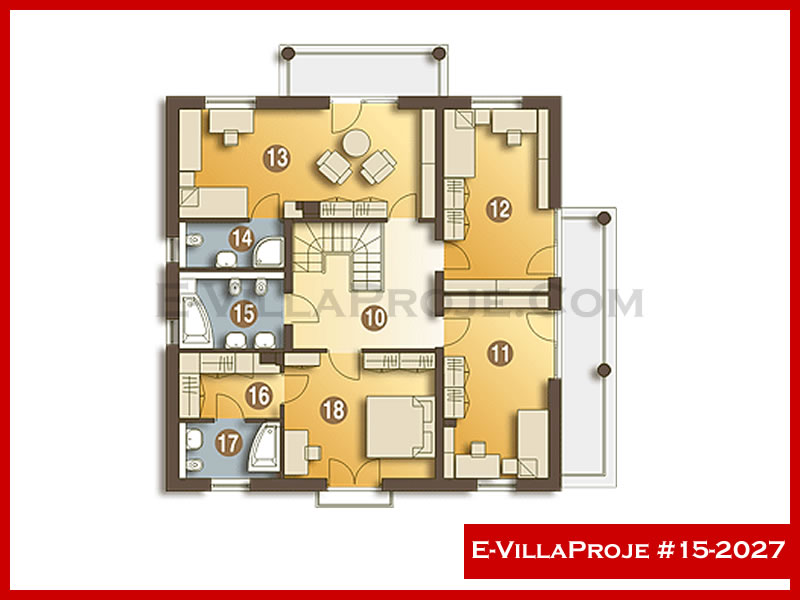 Ev Villa Proje #15 - 2027 Thumbnail 3