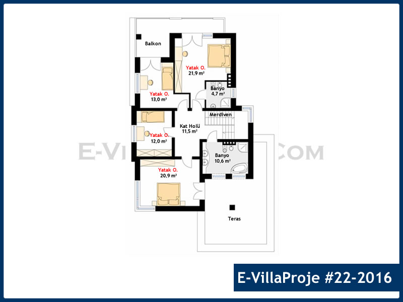 Ev Villa Proje #22 - 2016 Thumbnail 3