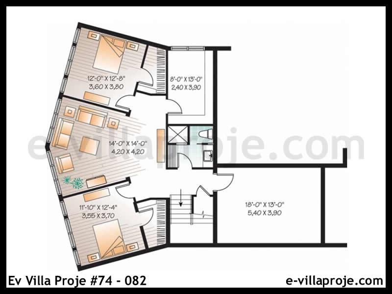 Ev Villa Proje #74 - 082 Thumbnail 4