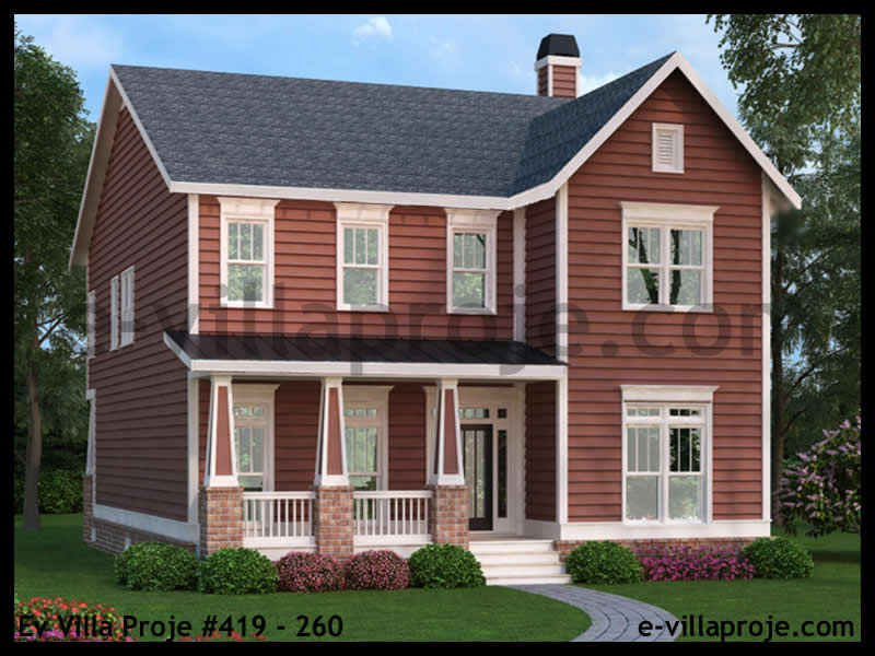 Ev Villa Proje #419 - 260 Ana Görseli
