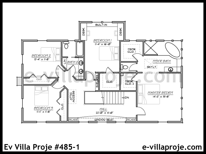 Ev Villa Proje #485 - 1 Thumbnail 3