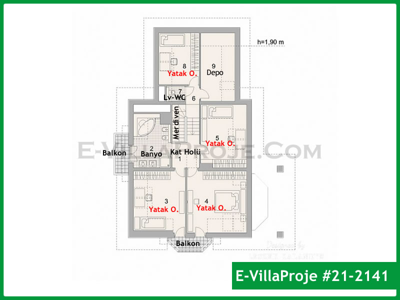 Ev Villa Proje #21 - 2141 Thumbnail 3