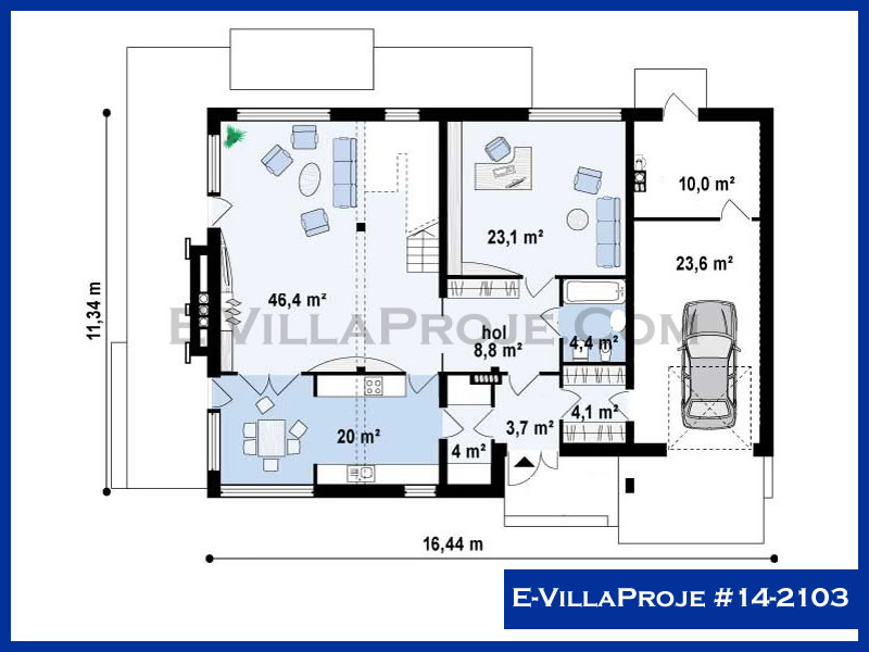 Ev Villa Proje #14 - 2103 Thumbnail 2