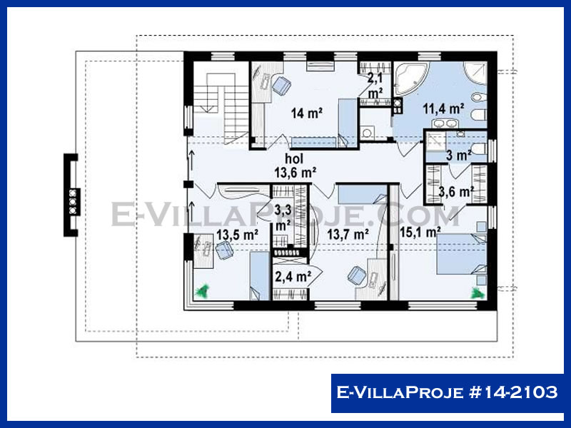Ev Villa Proje #14 - 2103 Thumbnail 3