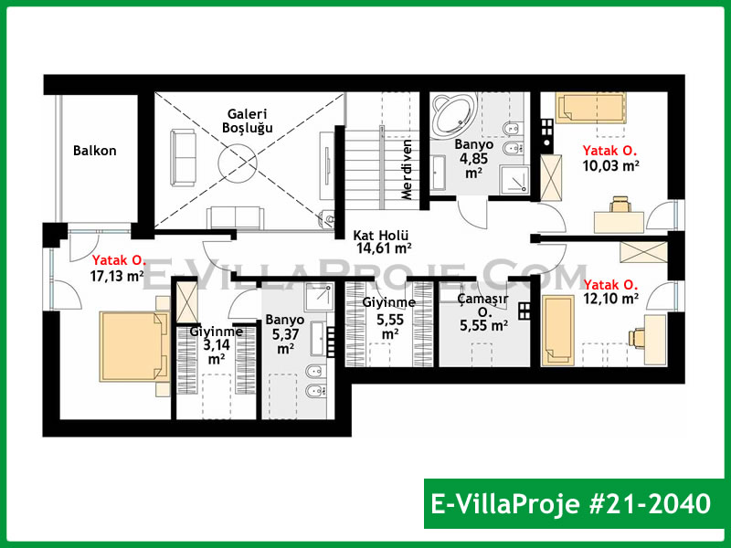 Ev Villa Proje #21 - 2040 Thumbnail 3
