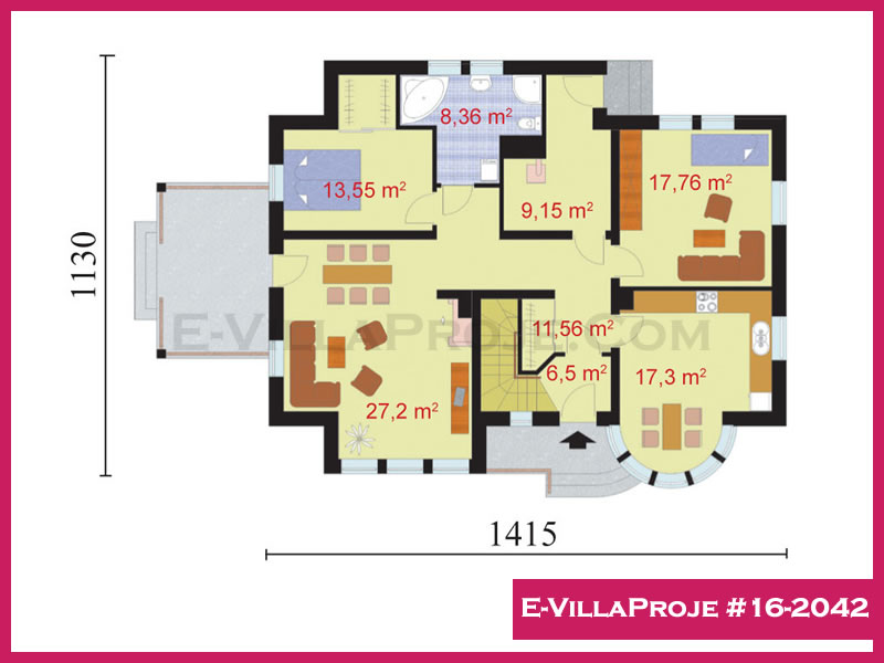 Ev Villa Proje #16 - 2042 Thumbnail 2