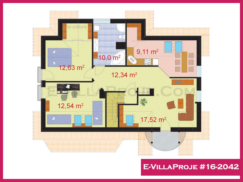 Ev Villa Proje #16 - 2042 Thumbnail 3