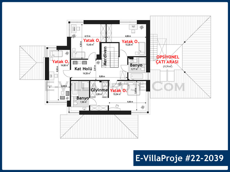 Ev Villa Proje #22 - 2039 Thumbnail 3