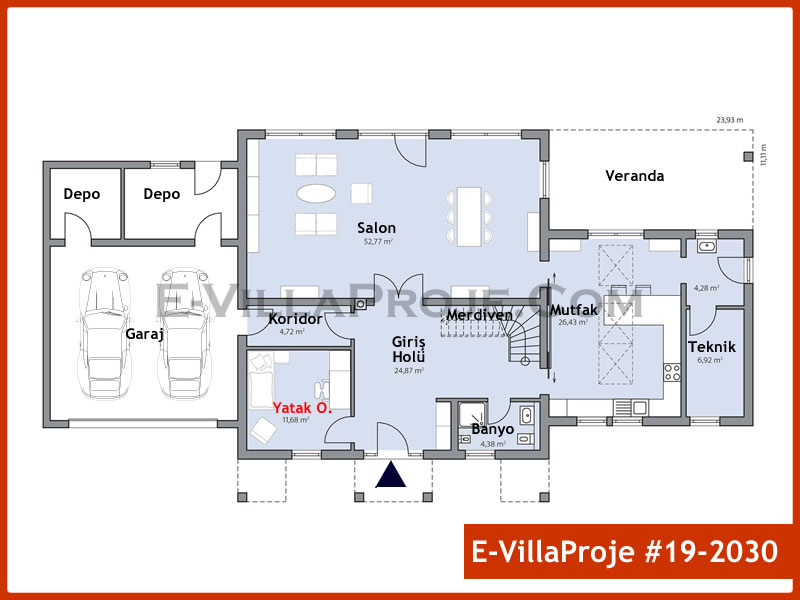 Ev Villa Proje #19 - 2030 Thumbnail 2