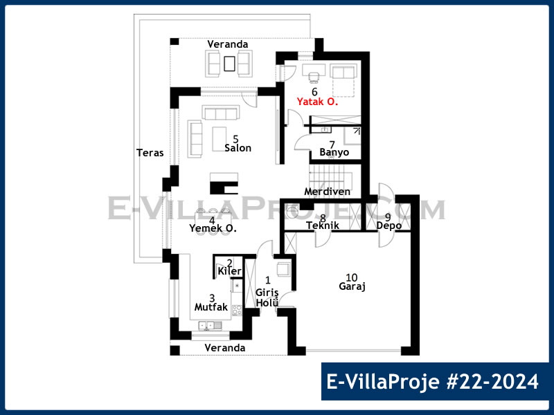Ev Villa Proje #22 - 2024 Thumbnail 2