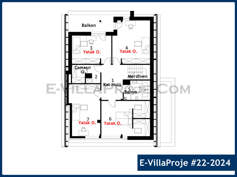 Ev Villa Proje #22 - 2024 Thumbnail 3
