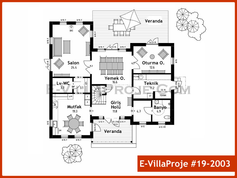 Ev Villa Proje #19 - 2003 Thumbnail 2