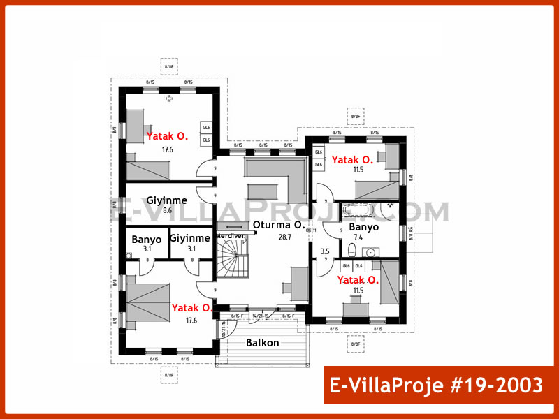 Ev Villa Proje #19 - 2003 Thumbnail 3