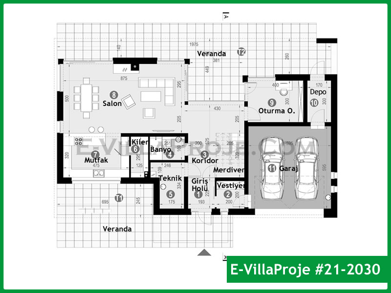 Ev Villa Proje #21 - 2030 Thumbnail 2