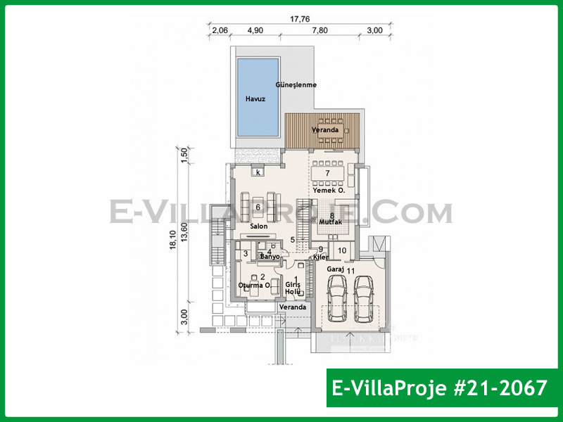 Ev Villa Proje #21 - 2067 Thumbnail 2