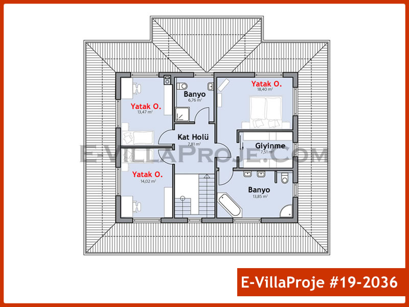 Ev Villa Proje #19 - 2036 Thumbnail 3