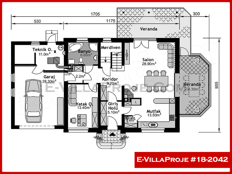 Ev Villa Proje #18 - 2042 Thumbnail 2