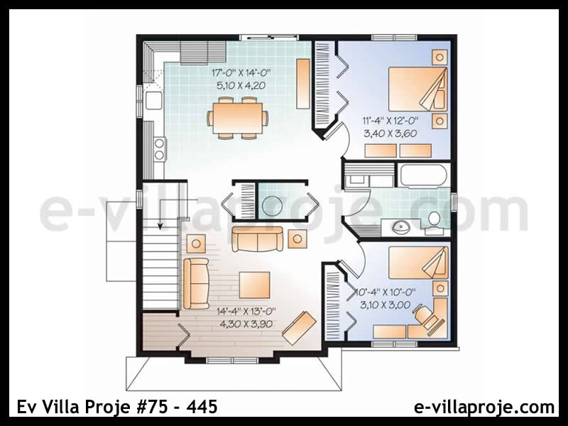 Ev Villa Proje #75 - 445 Thumbnail 3