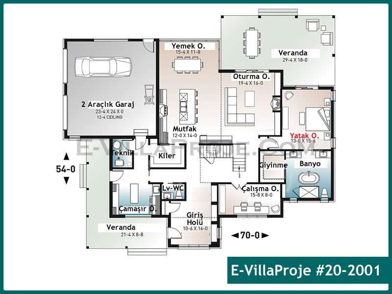 Ev Villa Proje #20 - 2001 Thumbnail 2