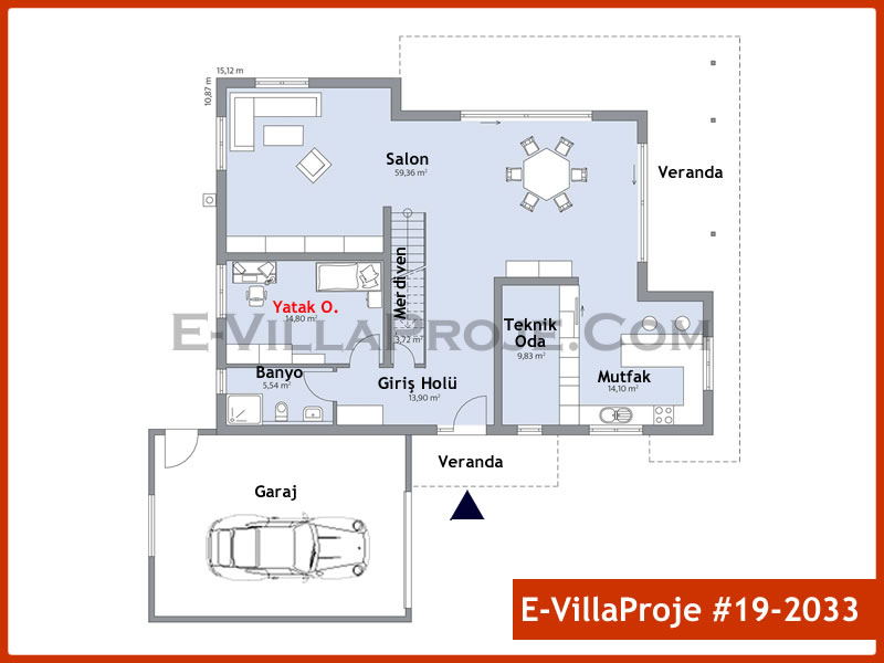 Ev Villa Proje #19 - 2033 Thumbnail 2