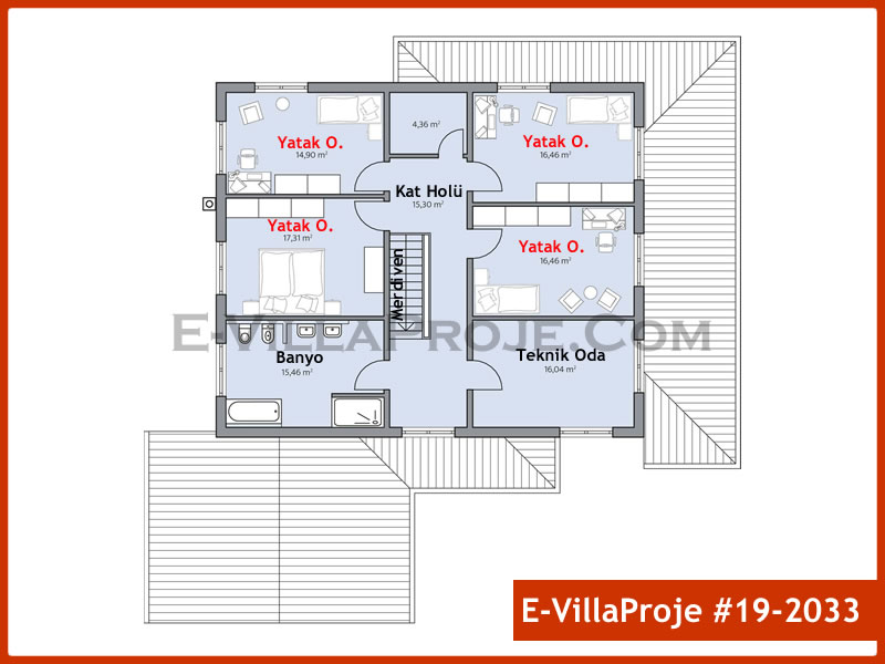 Ev Villa Proje #19 - 2033 Thumbnail 3