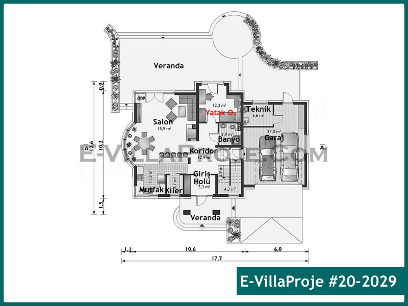 Ev Villa Proje #20 - 2029 Thumbnail 2
