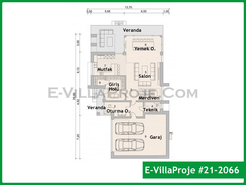 Ev Villa Proje #21 - 2066 Thumbnail 2