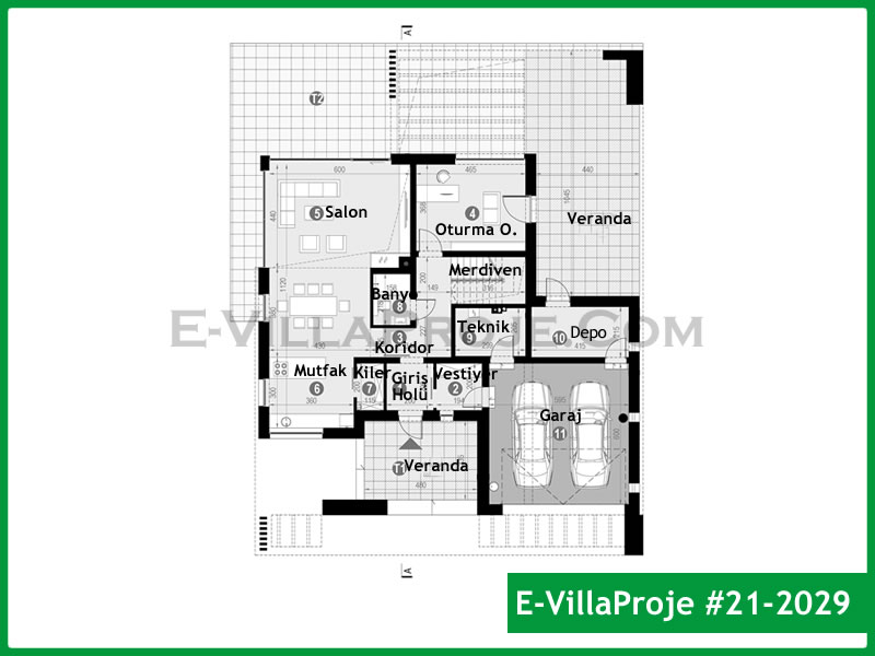 Ev Villa Proje #21 - 2029 Thumbnail 2