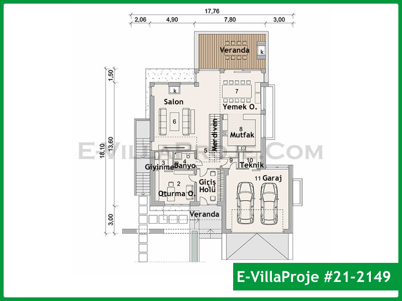 Ev Villa Proje #21 - 2149 Thumbnail 2