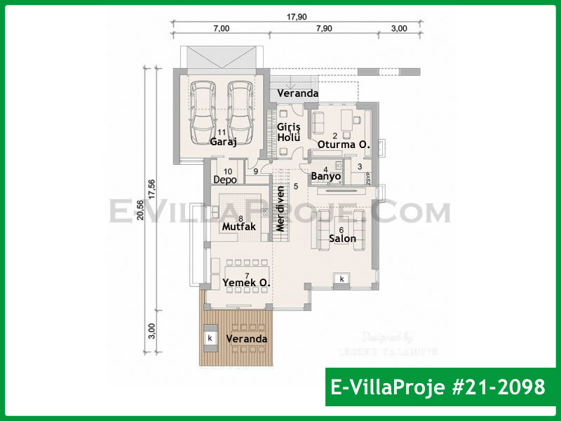 Ev Villa Proje #21 - 2098 Thumbnail 2