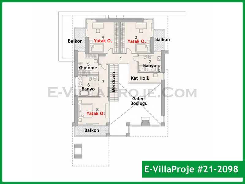 Ev Villa Proje #21 - 2098 Thumbnail 3