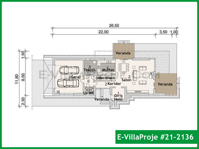 Ev Villa Proje #21 - 2136 Thumbnail 2