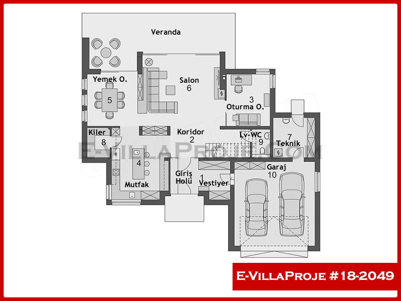 Ev Villa Proje #18 - 2049 Thumbnail 2