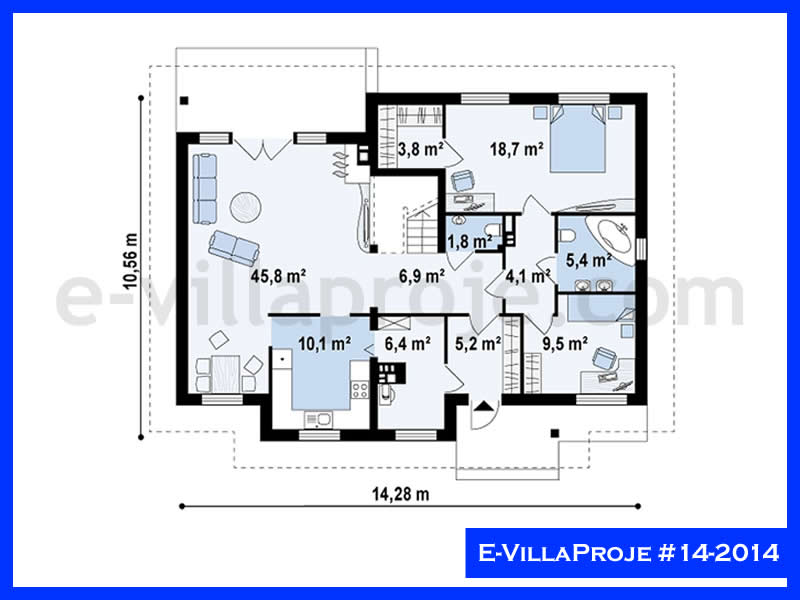 Ev Villa Proje #14 - 2014 Thumbnail 2