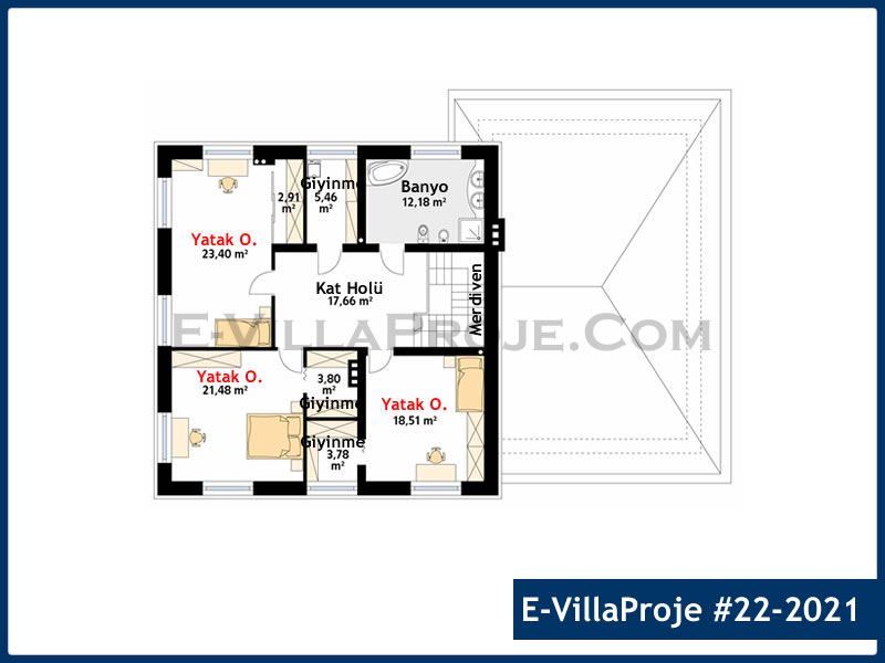 Ev Villa Proje #22 - 2021 Thumbnail 3