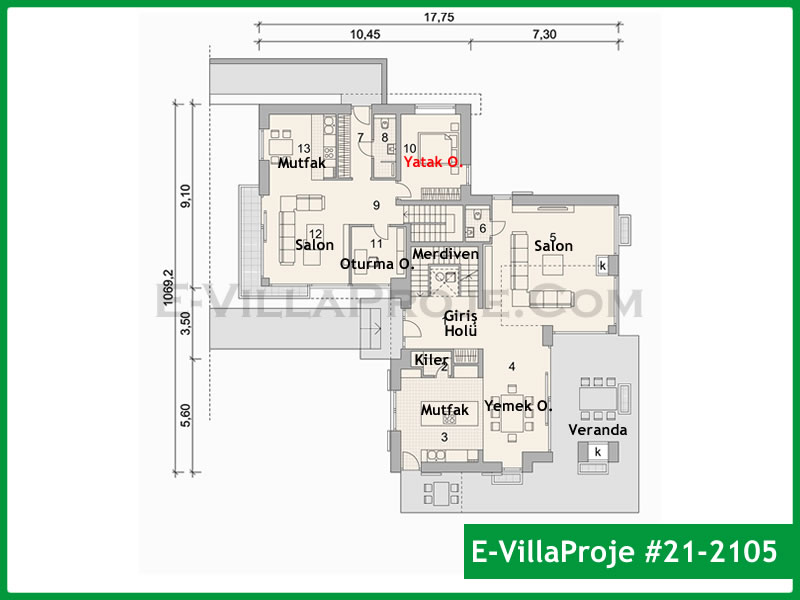 Ev Villa Proje #21 - 2105 Thumbnail 2