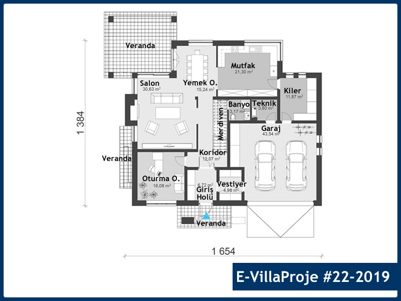 Ev Villa Proje #22 - 2019 Thumbnail 2