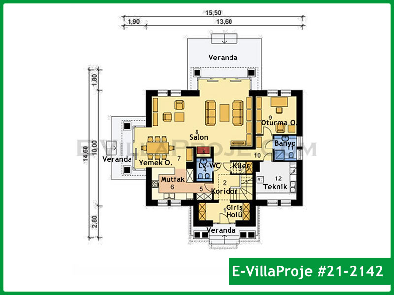 Ev Villa Proje #21 - 2142 Thumbnail 2