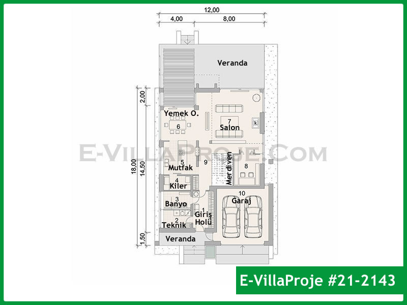 Ev Villa Proje #21 - 2143 Thumbnail 2