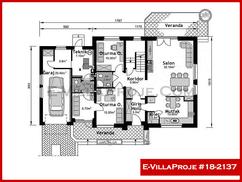 Ev Villa Proje #18 - 2137 Thumbnail 2