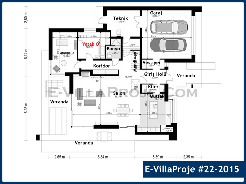 Ev Villa Proje #22 - 2015 Thumbnail 2
