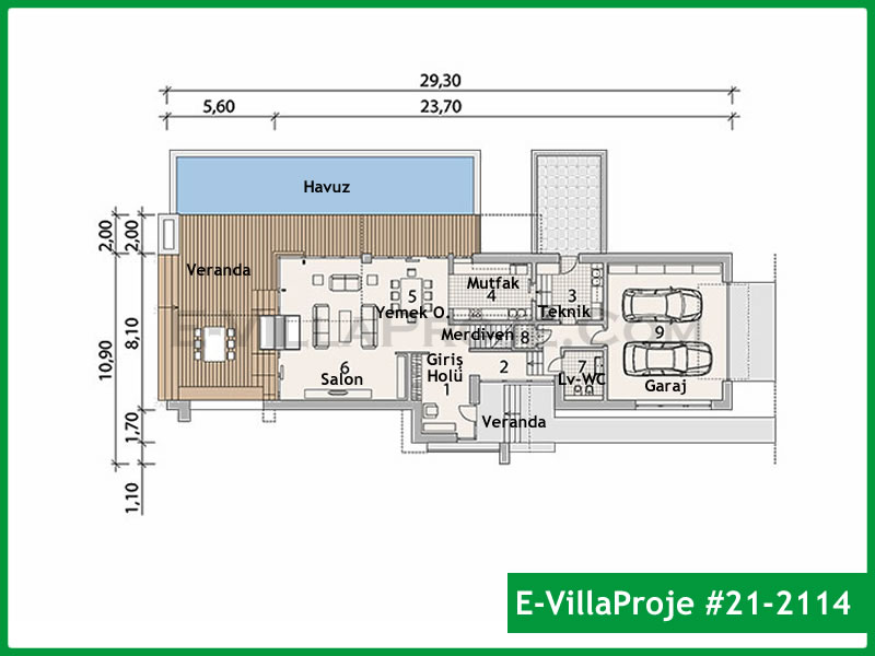 Ev Villa Proje #21 - 2114 Thumbnail 2