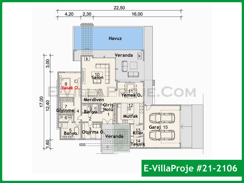 Ev Villa Proje #21 - 2106 Thumbnail 2